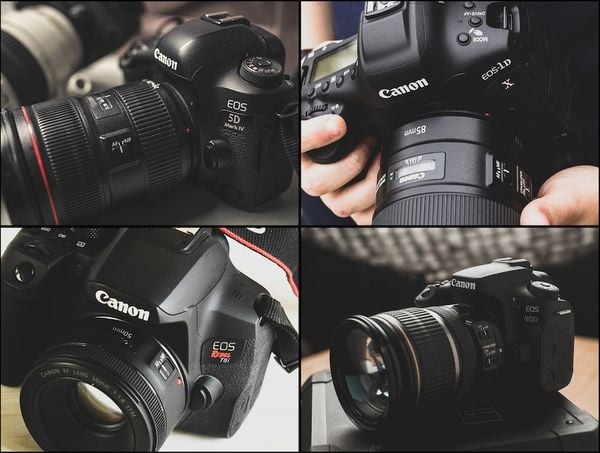 Tổng hợp các đời máy ảnh Canon