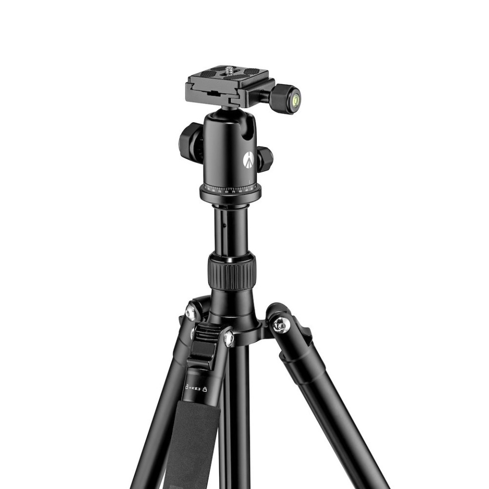 Bộ chân máy ảnh Manfrotto Element Traveller Big Black