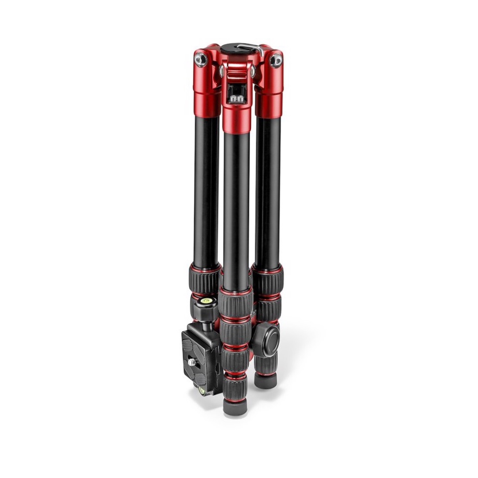 Bộ chân máy ảnh Manfrotto Element Traveller Small Màu Đỏ