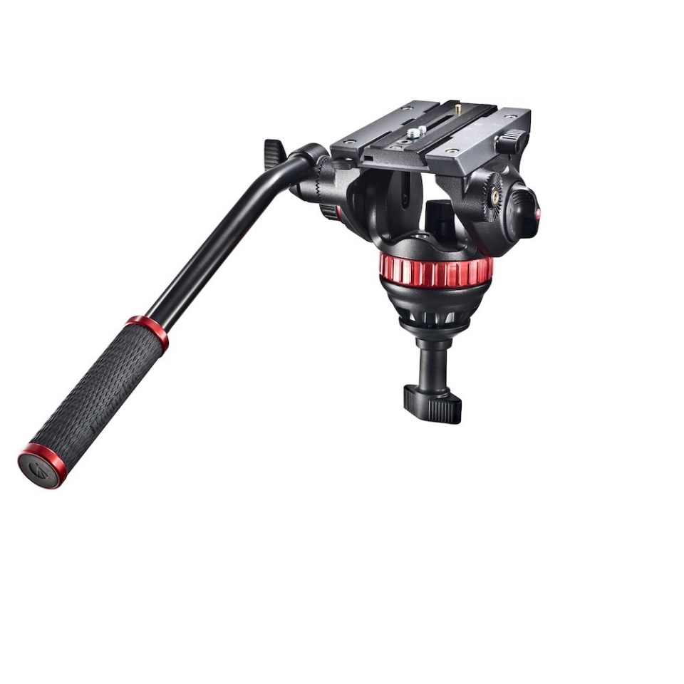 Bộ chân máy ảnh Manfrotto Fluid Head & 546B Tripod System Black