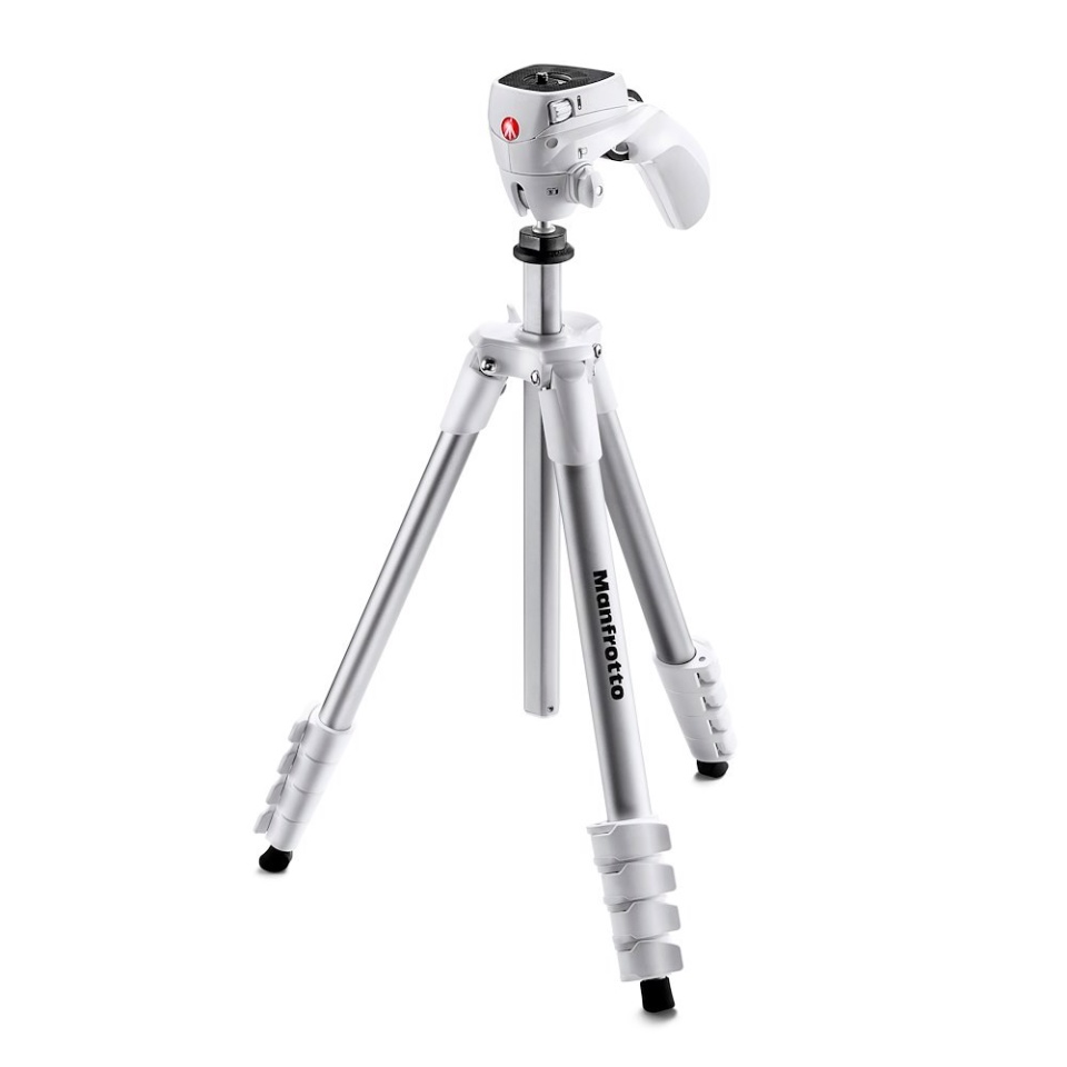 Chân máy ảnh Manfrotto Compact Action White