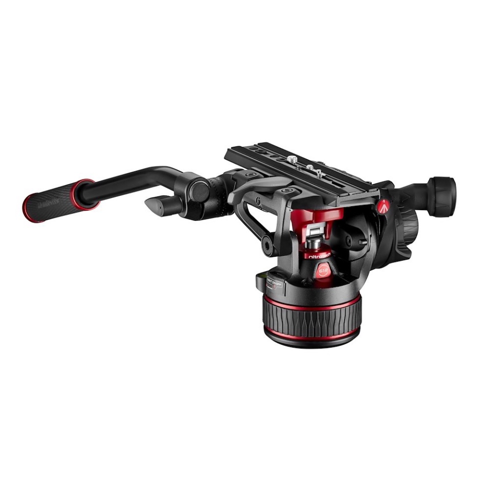 Đầu dầu chân máy quay Manfrotto Nitrotech 612 With Continuous Cbs - MVH612AH