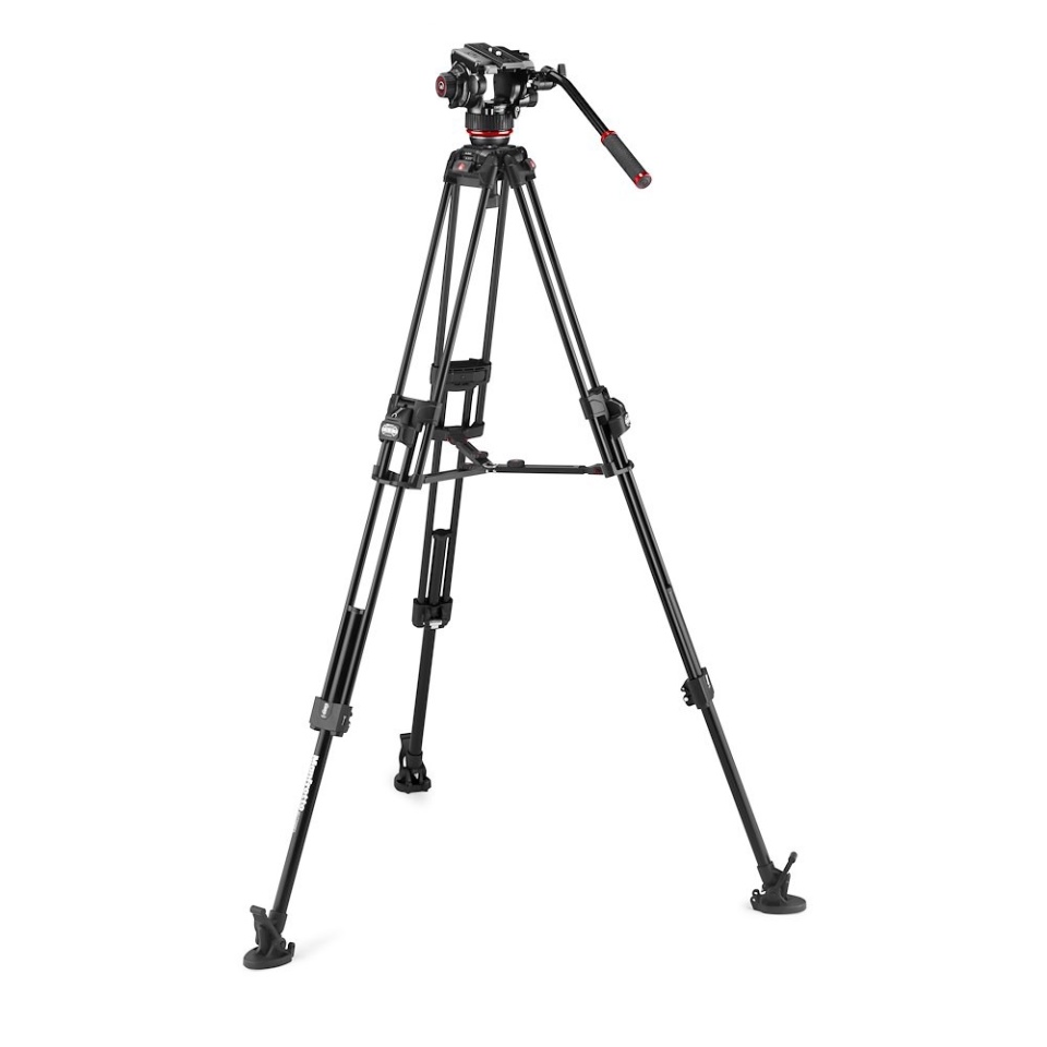 Bộ chân máy quay Manfrotto 504X & Alu Fast Twin