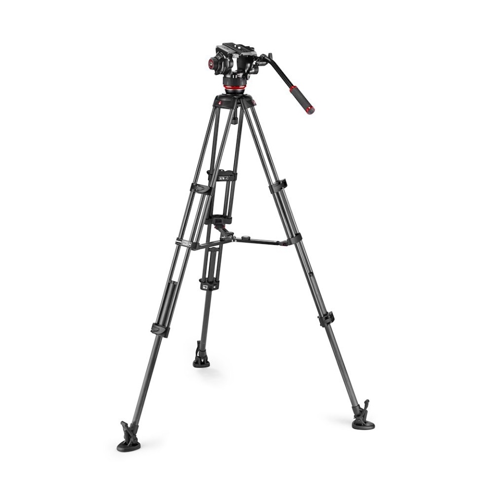 Bộ chân máy quay Manfrotto 504X & CF Twin MS