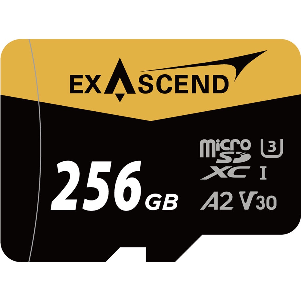 Thẻ nhớ Exascend 256GB Catalyst UHS-I Micro SD card V30 kèm adapter