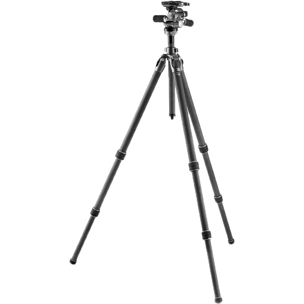 Bộ chân máy ảnh Gitzo Mountaineer Series 3 Carbon Fiber 3-Sections Tripod & 3-Way Fluid Head