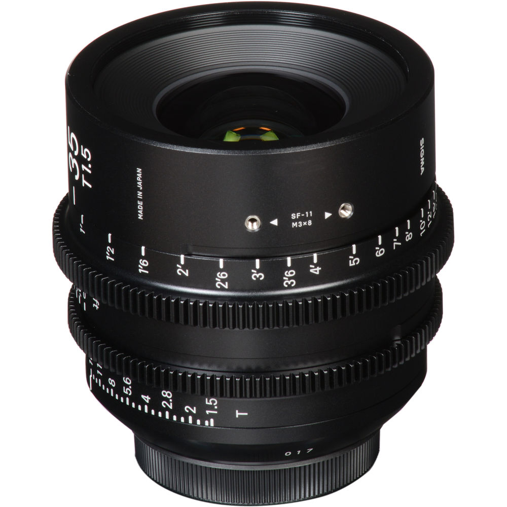 Ống kính Cine Sigma 35mm T1.5 FF High Speed Prime ngàm Canon EF (Feet)