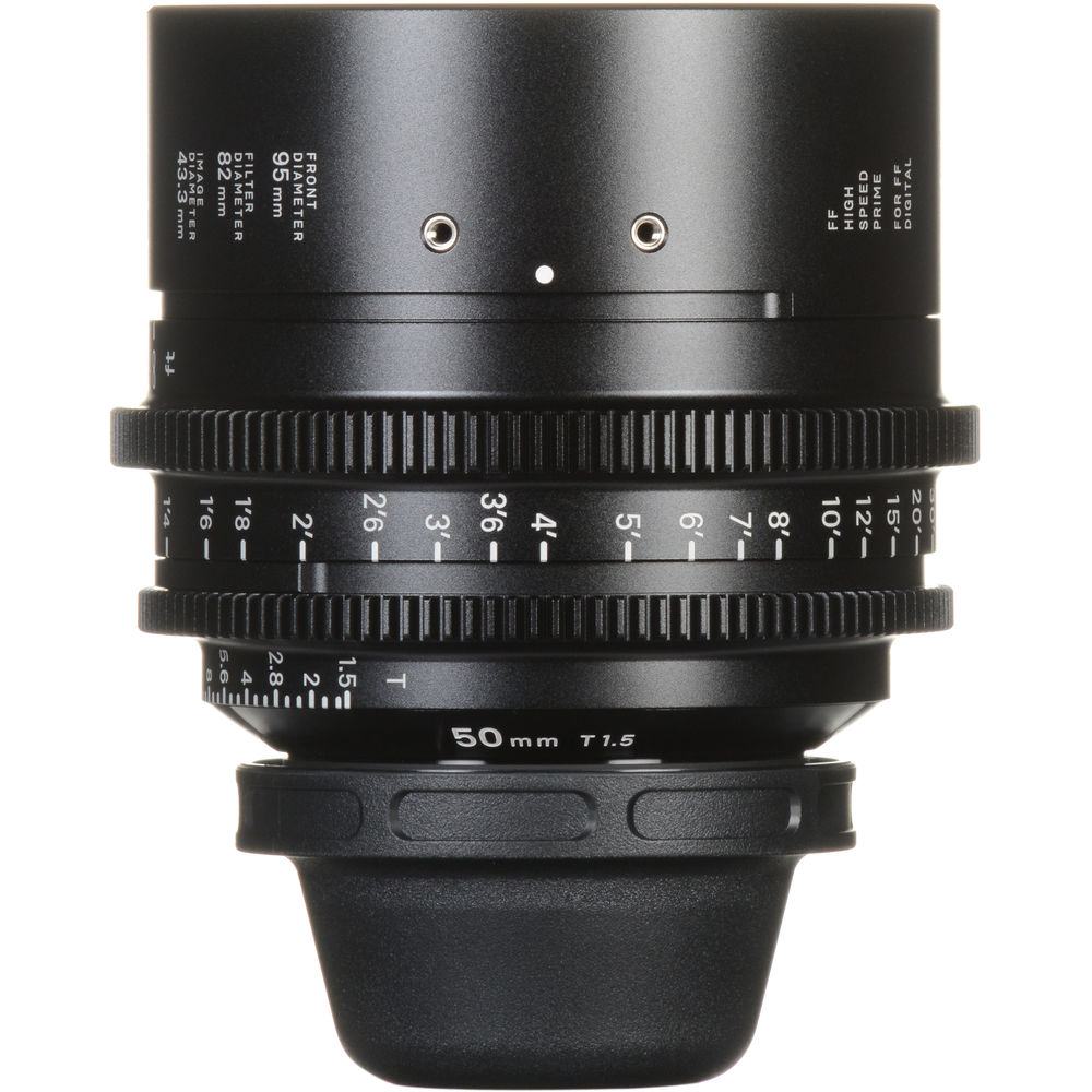 Ống kính Cine Sigma 50mm T1.5 FF High Speed Prime với ngàm Canon EF (Feet)