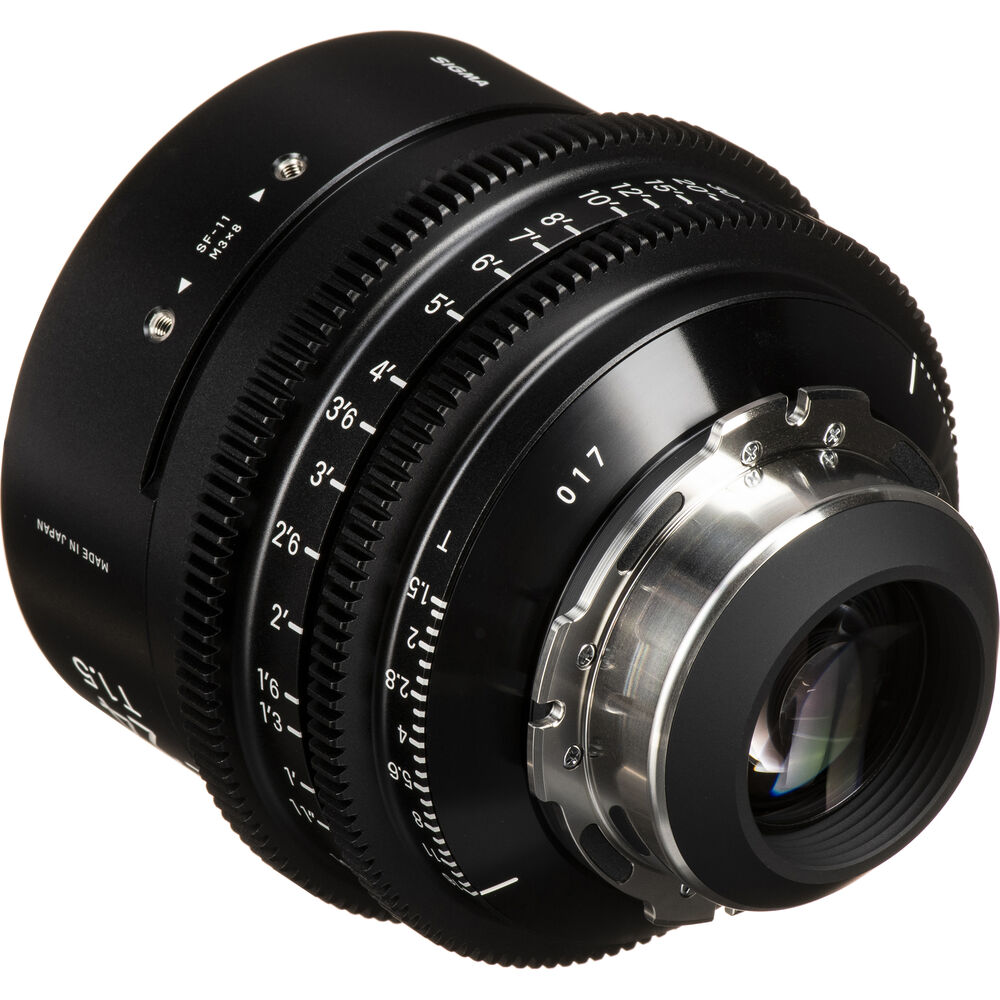 Ống kính Cine Sigma 24mm T1.5 FF High Speed Prime với /i Technology ngàm PL (Meter)