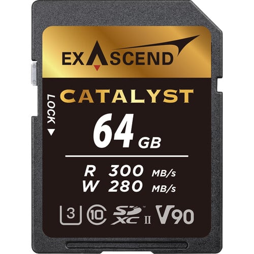 Thẻ nhớ SD V90 - Catalyst - 64GB hiệu Exascend