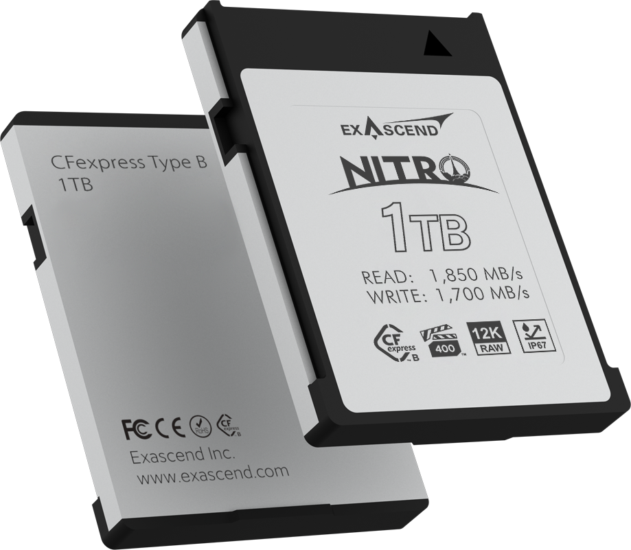 Thẻ nhớ Exascend 1TB Nitro CFexpress 4.0 Type B