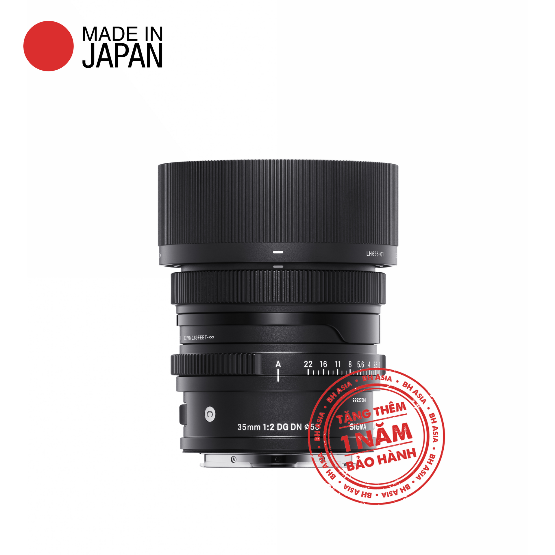 Ống kính Sigma 35mm f/2 DG DN Contemporary ngàm Sony E