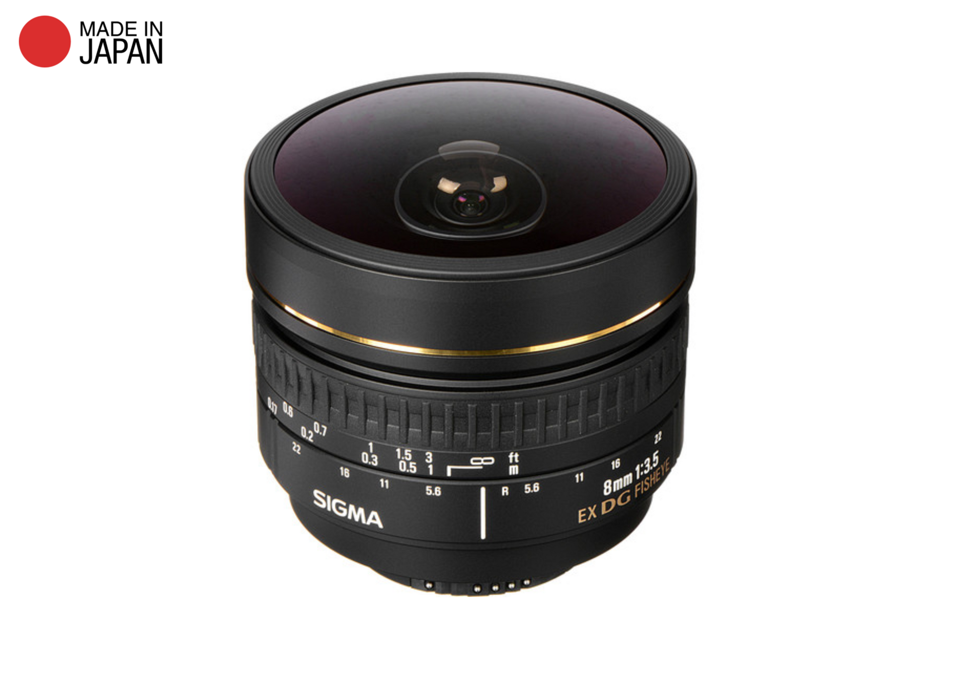 Ống kính Sigma 8mm f/3.5 EX DG Circular ngàm Canon EF