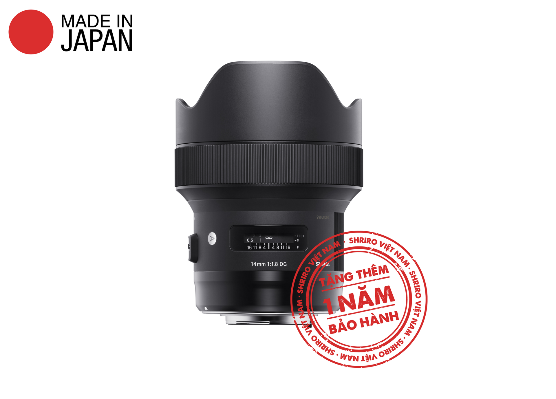 Ống kính Sigma 14mm f/1.8 DG HSM Art ngàm Sony E