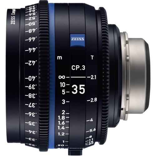 Ống Kính Cine Zeiss CP.3 35mm T/2.1 Ngàm Canon EF/Feet