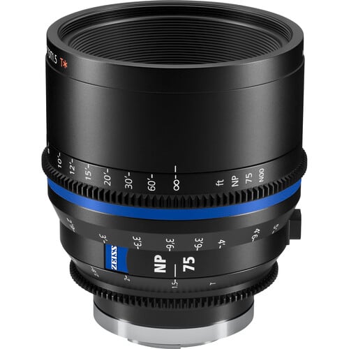 Ống kính Cine ZEISS Nano Prime 75mm T1.5 (Sony E-Mount)  SonyE/Feet