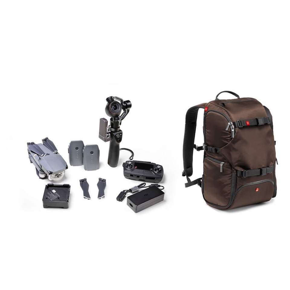 Balo máy ảnh Manfrotto Backpack Travel Màu Nâu