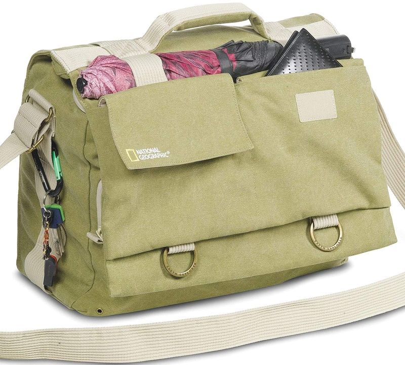 Túi máy ảnh National Geographic Large Shoulder Bag Beige