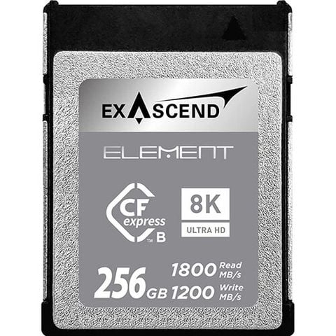 Thẻ nhớ CFexpress Type B Exascend Nitro 512GB đạt chứng nhận VPG400
