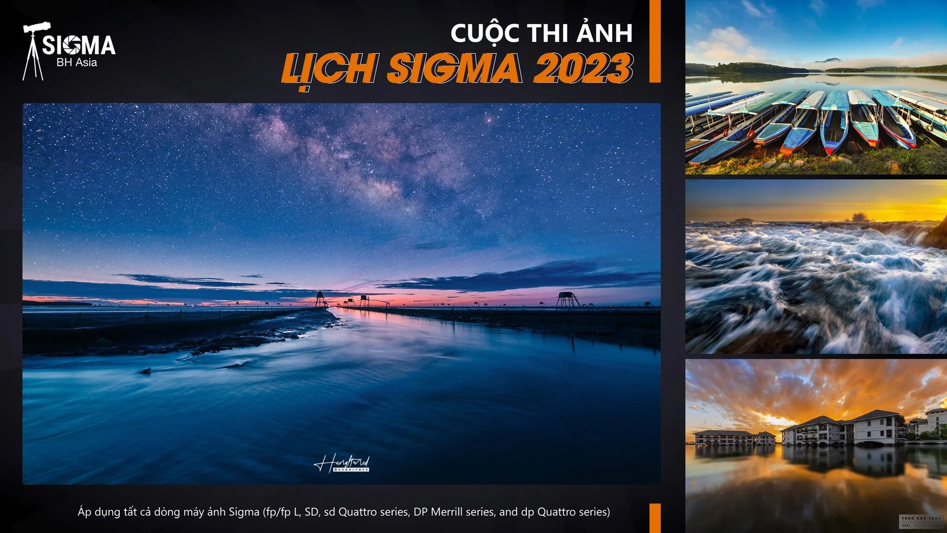 Cuộc thi Ảnh Lịch Sigma 2023 diễn ra vào Tháng 07/2022