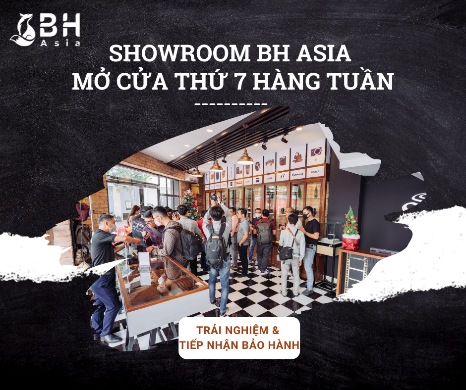 Showroom BH Asia thông báo mở cửa thêm thứ 7 hàng tuần cho khách trải nghiệm